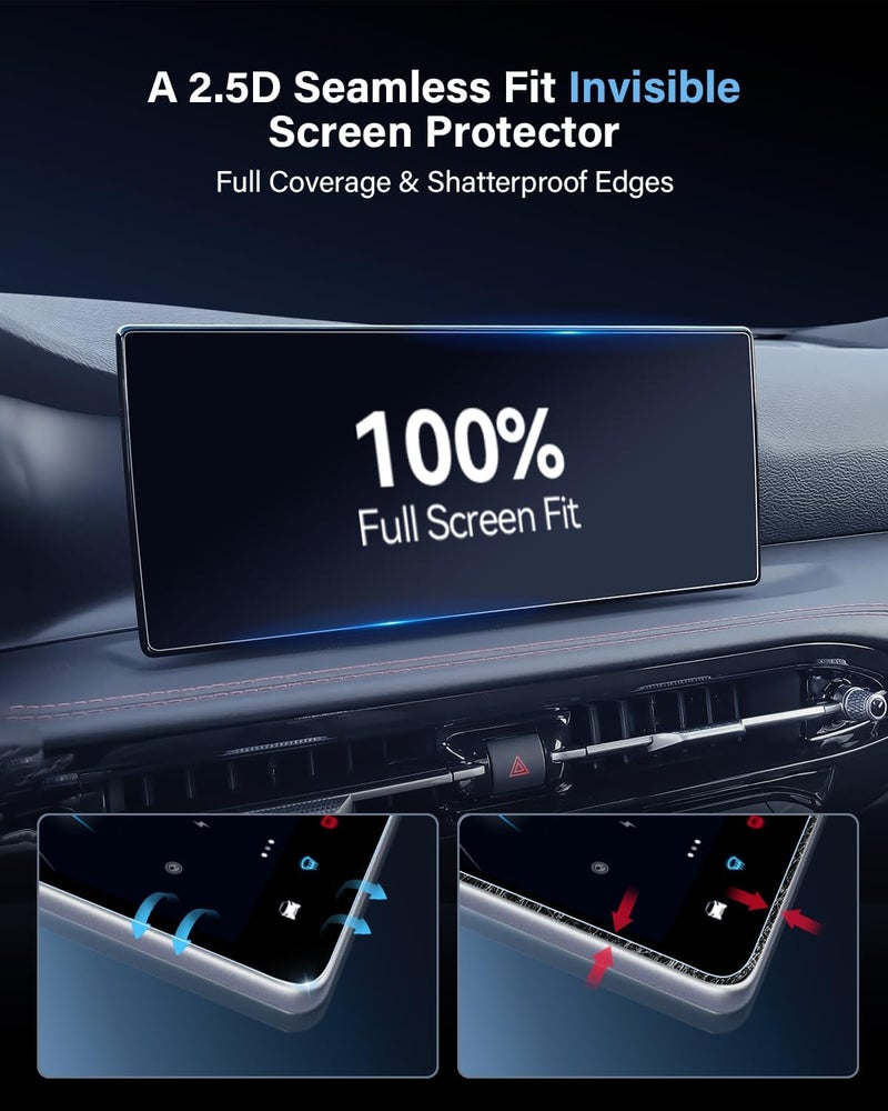 WEIPIN For 2PCS 2023 2024 2025 Dodge Hornet 10.25 Inch Touchscreen High Clarity Screen Protector - Hornet (GT/GT Plus/R/T/R/T Plus) Accessories - Image 3